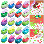 Nasumične boje Slatki ručno izrađeni fotoalbumi Dodaci DIY kartice Izrada papira Oblikivač Rezač Uređaj za utiskivanje Bušilica