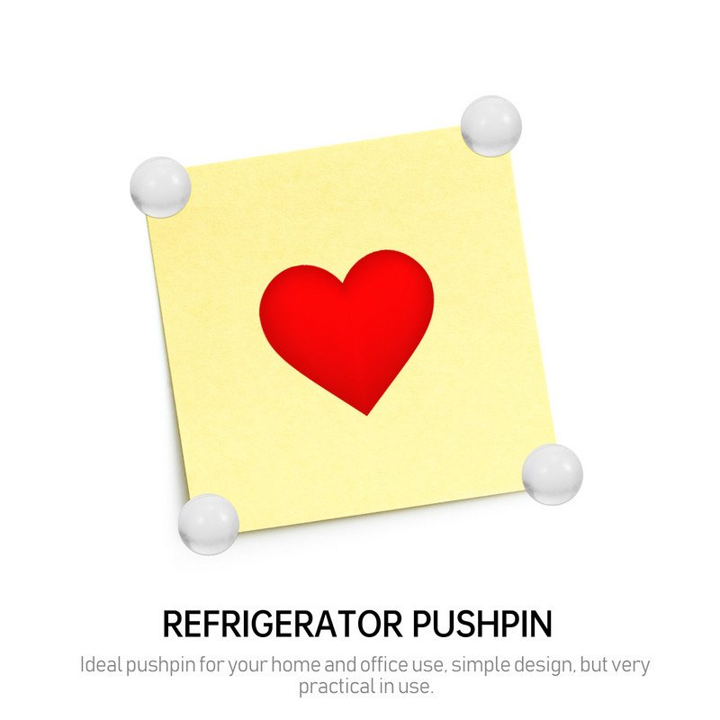 30 buc Magneți pentru tablă albă Știfturi magnetice Afișaj magnetic Pin Mini pentru frigider pentru pic de magnet pentru hartă