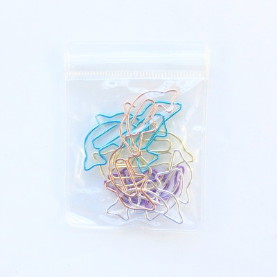 Domikee drăguț kawaii macaron colorat birou școală agrafe metalice pentru hârtie set marcaje bomboane student memo organizator papetărie 10 buc