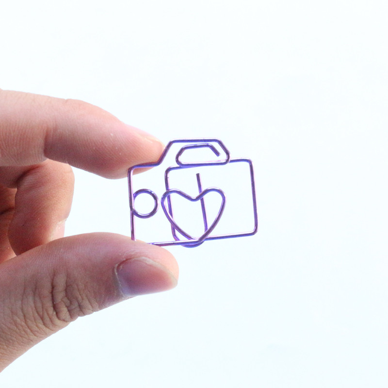 Domikee drăguț kawaii macaron colorat birou școală agrafe metalice pentru hârtie set marcaje bomboane student memo organizator papetărie 10 buc