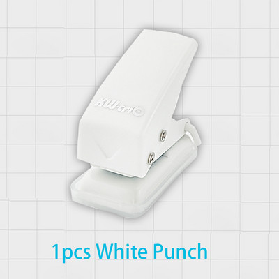 Mini plastična bilježnica Probijač rupa Prijenosni rokovnik Okružni bušilac s jednom rupom Spomenar Prstenovi Binder Perforacija Rezač Kliješta