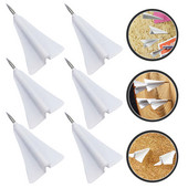 Placă de 6 buc pentru placă de plută Proiecte de hărți cu ace de apăsare Accesoriu pentru casă Tachete compacte pentru decor zilnic de hartă