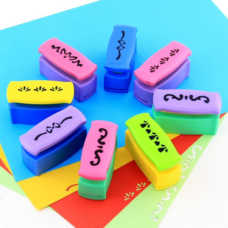 Edge Device Decorative Border Handmade Gift DIY Scrapbooking S Flower Design Fancy Border Punch Reljefni Punch