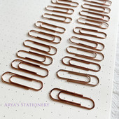 100 komada 28 mm metalne ružičaste spajalice za uredski papir, organizatorske kopče, mini školski pribor Pepeleria