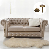 100 τμχ Ροζ χρυσό μπρούτζινες καρφίτσες για αντίχειρες Vintage αντίχειρες βαρέως τύπου Χάλκινες καρφίτσες για τον αντίχειρα Φανταστικές καρφίτσες αντίχειρα