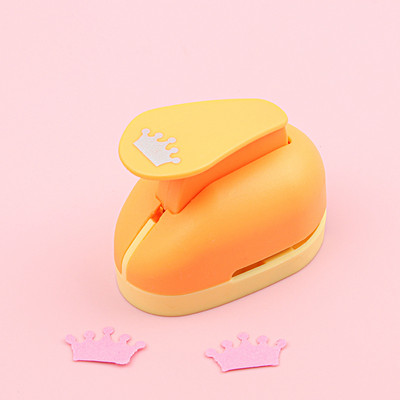 Mini Scrapbook Punches Rankų darbo pjaustytuvų kortelė didelė popierinė rankdarbių skylučių perforavimo priemonė vaikams „pasidaryk pats“ iškarpų knygelių kortelių gamyba
