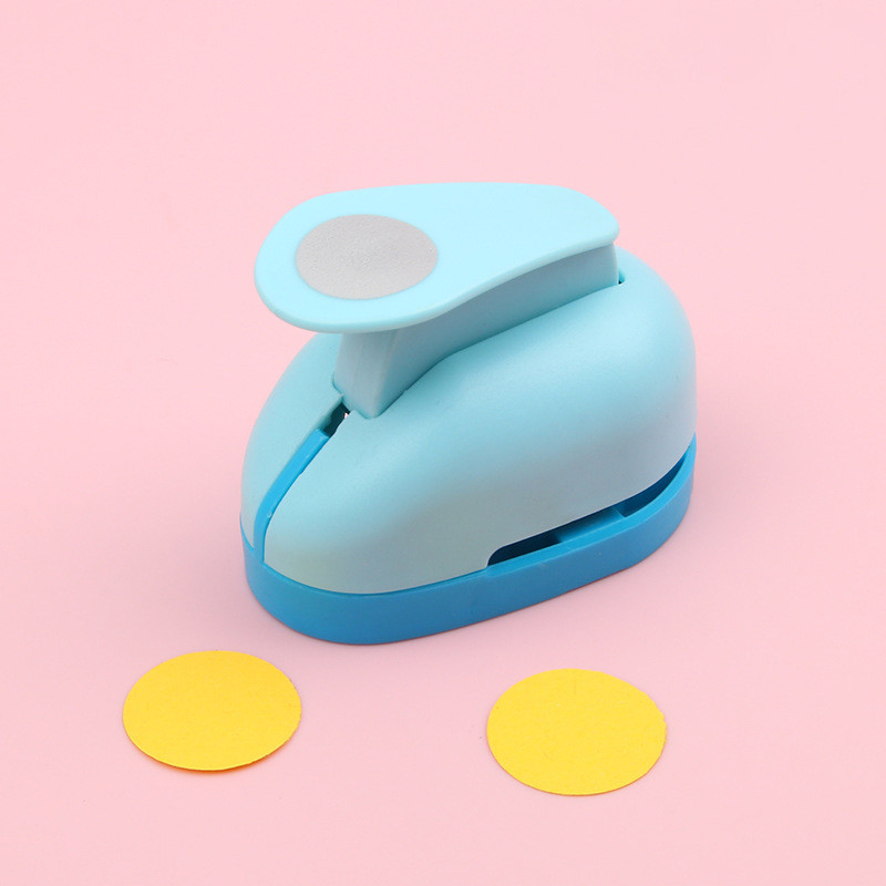 Mini Scrapbook Punches Rankų darbo pjaustytuvų kortelė didelė popierinė rankdarbių skylučių perforavimo priemonė vaikams „pasidaryk pats“ iškarpų knygelių kortelių gamyba