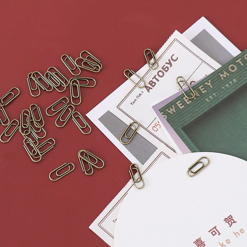 50kom/torbi Slatka mini srca Zlatna ružičasta kopča Knjiža za oznake Kvačica za vezivo Patchwork kopče Uredski školski pribor