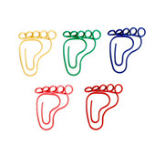 60 buc/cutie Agrafă de hârtie creativă în formă de animal din desene animate Suport pentru semne de carte Dosar de depozitare a fișierelor Pin drăguț Articole de birou pentru școală