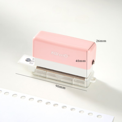 Bušilica sa 6 rupica DIY A4 A5 B5 Loose Leaf Scrapbooking Mini stroj za bušenje rupa Macaron Uredski uvez u boji