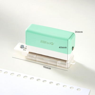 Bušilica sa 6 rupica DIY A4 A5 B5 Loose Leaf Scrapbooking Mini stroj za bušenje rupa Macaron Uredski uvez u boji