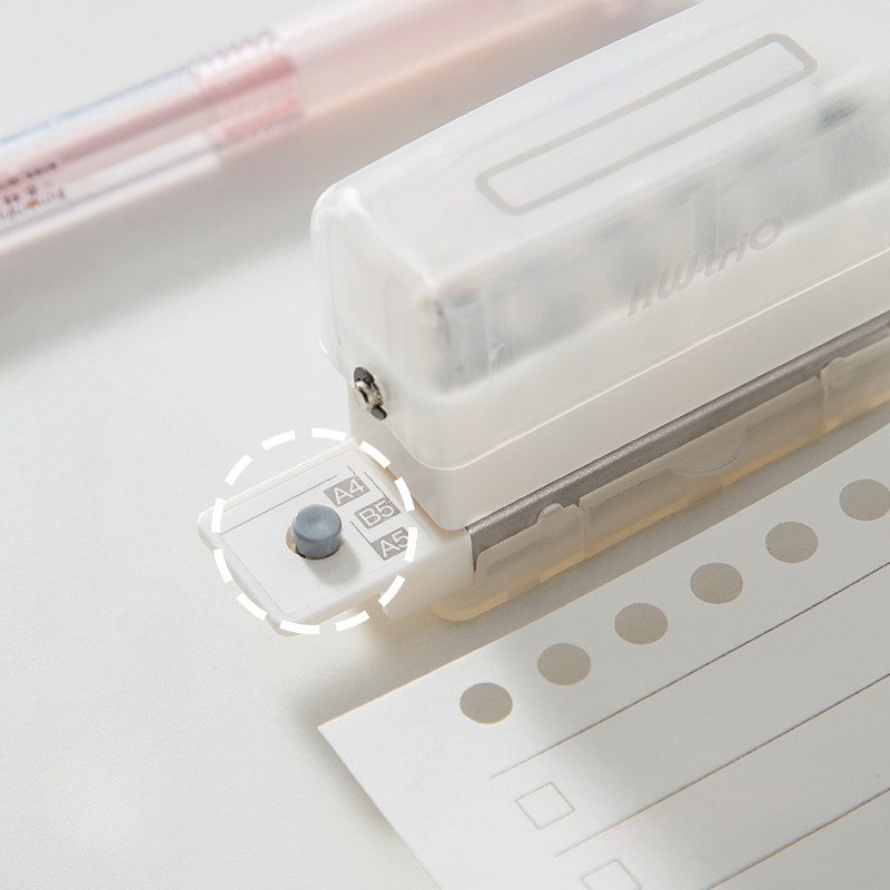 Bušilica sa 6 rupica DIY A4 A5 B5 Loose Leaf Scrapbooking Mini stroj za bušenje rupa Macaron Uredski uvez u boji