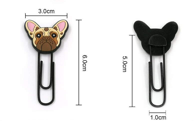 2 kom. Slatka crtana spajalica za papir Uredski školski pribor Foto Ukrasna dopisnica Oznaka Poklon