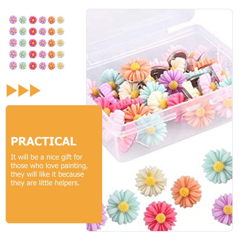 30 komada pribadača s fotografijama Zidne pribadače Ploča s porukama Višenamjenske cvjetne pribadače Kućne pribadače Metalni ukras