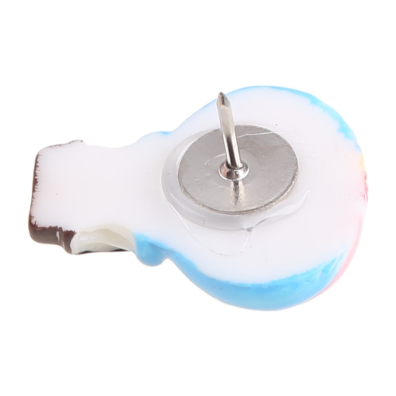 R9UA Office Thumbtacks Push Pins Fotografije karata u boji Drvena ploča s pribadačama Pluto Office&Scho