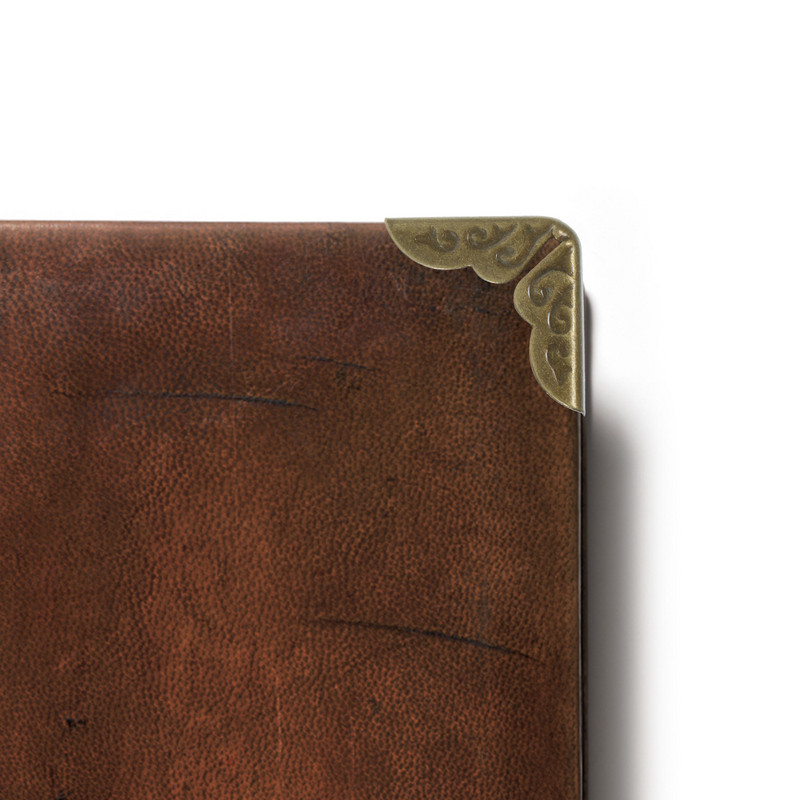 50vnt Metaliniai knygų kampai Knygų kampai Apsauginiai albumai Vintage kampų apsaugos