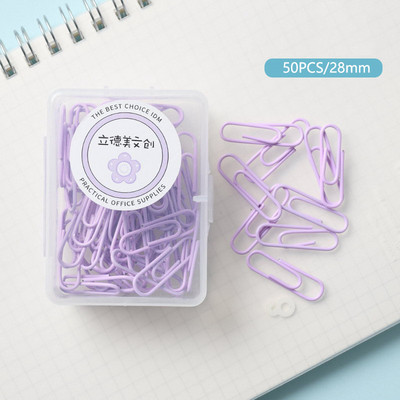 20/50 komada Macaron spajalica u boji Metalne kopče za uvez Spajalice Oznake školskih uredskih potrepština Lijep pribor za pisanje