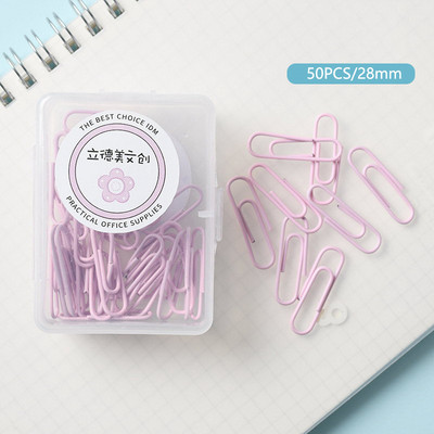 20/50 komada Macaron spajalica u boji Metalne kopče za uvez Spajalice Oznake školskih uredskih potrepština Lijep pribor za pisanje