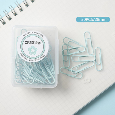 20/50 komada Macaron spajalica u boji Metalne kopče za uvez Spajalice Oznake školskih uredskih potrepština Lijep pribor za pisanje