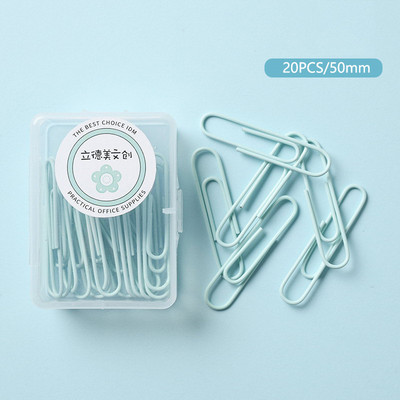 20/50 komada Macaron spajalica u boji Metalne kopče za uvez Spajalice Oznake školskih uredskih potrepština Lijep pribor za pisanje