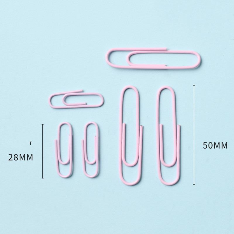 20/50 komada Macaron spajalica u boji Metalne kopče za uvez Spajalice Oznake školskih uredskih potrepština Lijep pribor za pisanje