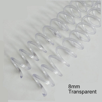 10 tk A4 46 auguga plastikust spiraalmähis lahtiste lehtedega sülearvuti köitmiseks 6 mm 8 mm sideklambriga mähis PP vedruga stantsimisrõngas kontoritarbed
