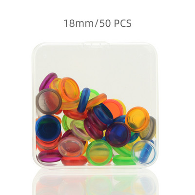 „Fromthenon“ spalvotas permatomas plastikinis lakštas į diską įrištas segtuvų žiedai „Scrapbooking Planner“ žiedinis segtuvas, skirtas grybų skylučių užrašų knygelėms