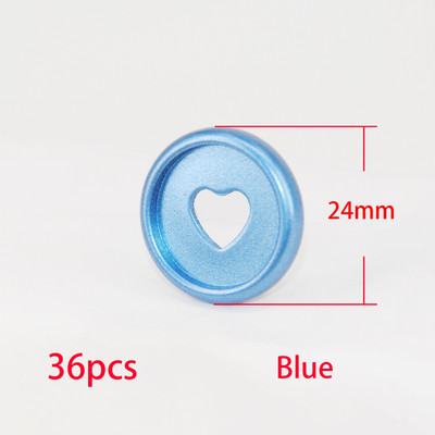 36 vnt 24 mm segtuvų žiedai nešiojamiesiems kompiuteriams plastikiniai grybų žiedai įrišimo planuoklė segtuvų diskai nešiojamųjų kompiuterių diskų segtuvai biuro reikmenys