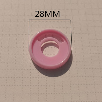 30PCS28MM нови аксесоари за подвързване на тетрадка с дупка като гъби могат да се поставят писалка, пластмасов пръстен за подвързване, катарама за подвързване,