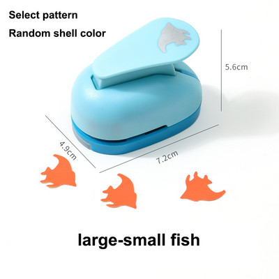 Dispozitiv de gofrare manuală de 2,3-2,5 cm, margine pătrată, margine rotundă, care economisește forța de muncă, perforatoare cu dantelă goală, instrument de perforare a hârtiei pentru tăiere în relief