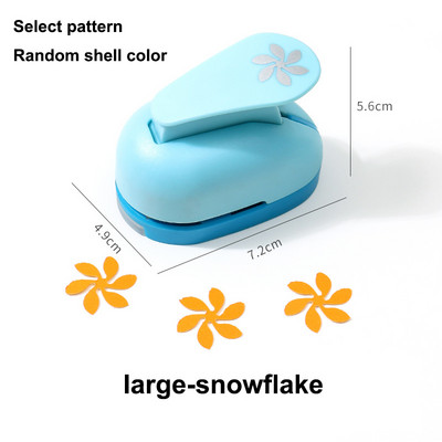 Dispozitiv de gofrare manuală de 2,3-2,5 cm, margine pătrată, margine rotundă, care economisește forța de muncă, perforatoare cu dantelă goală, instrument de perforare a hârtiei pentru tăiere în relief