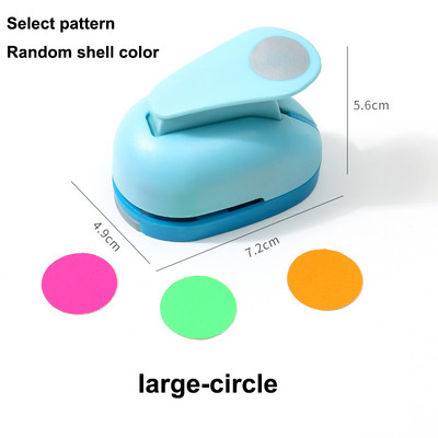 Dispozitiv de gofrare manuală de 2,3-2,5 cm, margine pătrată, margine rotundă, care economisește forța de muncă, perforatoare cu dantelă goală, instrument de perforare a hârtiei pentru tăiere în relief