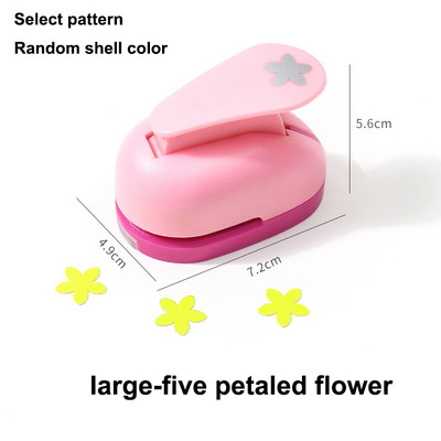 Dispozitiv de gofrare manuală de 2,3-2,5 cm, margine pătrată, margine rotundă, care economisește forța de muncă, perforatoare cu dantelă goală, instrument de perforare a hârtiei pentru tăiere în relief