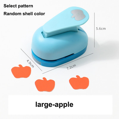 Dispozitiv de gofrare manuală de 2,3-2,5 cm, margine pătrată, margine rotundă, care economisește forța de muncă, perforatoare cu dantelă goală, instrument de perforare a hârtiei pentru tăiere în relief