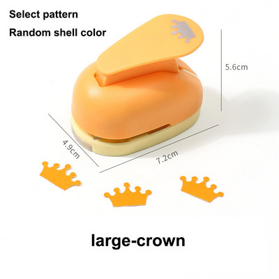 Dispozitiv de gofrare manuală de 2,3-2,5 cm, margine pătrată, margine rotundă, care economisește forța de muncă, perforatoare cu dantelă goală, instrument de perforare a hârtiei pentru tăiere în relief