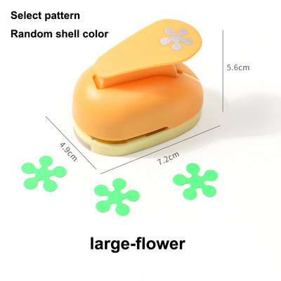 Dispozitiv de gofrare manuală de 2,3-2,5 cm, margine pătrată, margine rotundă, care economisește forța de muncă, perforatoare cu dantelă goală, instrument de perforare a hârtiei pentru tăiere în relief