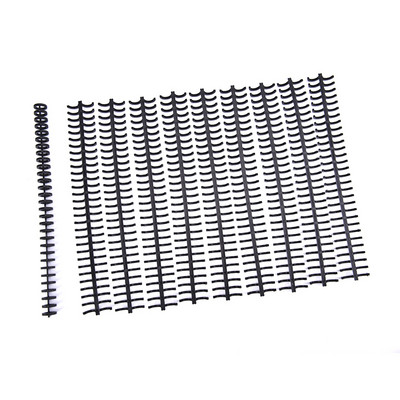 10 kom 30 rupa Krugovi prsten Papirnati papir za album spomenar Spiralna spirala za uvez A4 bilježnice kopče za uvez 3,7*28,7 CM