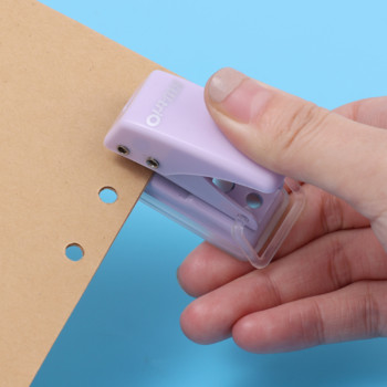 Mini Single Hole Punch Paper puncher DIY Scrapbooking Photo Album Circle Cutter Εργαλείο διάτρησης χαλαρών φύλλων Χαρτικά προμήθειες γραφείου