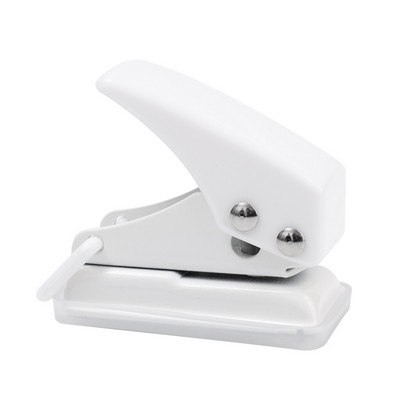 Mažas vienos skylės perforatorius popieriaus perforatorius „pasidaryk pats“ Scrapbooking nuotraukų albumas.