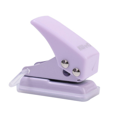 Mažas vienos skylės perforatorius popieriaus perforatorius „pasidaryk pats“ Scrapbooking nuotraukų albumas.