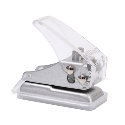 Mažas vienos skylės perforatorius popieriaus perforatorius „pasidaryk pats“ Scrapbooking nuotraukų albumas.