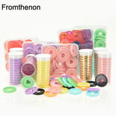 Kopča za uvezivanje s rupom od gljive 28 mm Ljubavno srce Discbound Diskovi Prsten Prikladan za loose Leaf Notepad Planer Dnevnik Knjiga Poslovni