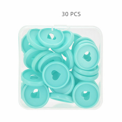 Kopča za uvezivanje s rupom od gljive 28 mm Ljubavno srce Discbound Diskovi Prsten Prikladan za loose Leaf Notepad Planer Dnevnik Knjiga Poslovni