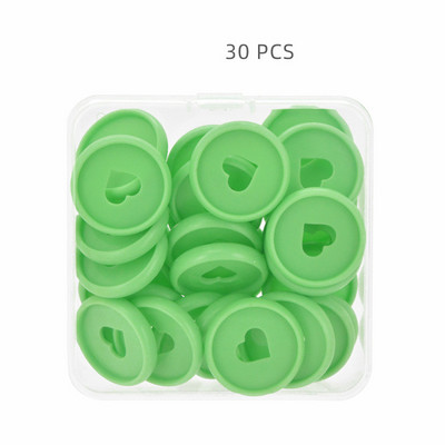 Kopča za uvezivanje s rupom od gljive 28 mm Ljubavno srce Discbound Diskovi Prsten Prikladan za loose Leaf Notepad Planer Dnevnik Knjiga Poslovni