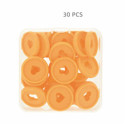 Kopča za uvezivanje s rupom od gljive 28 mm Ljubavno srce Discbound Diskovi Prsten Prikladan za loose Leaf Notepad Planer Dnevnik Knjiga Poslovni