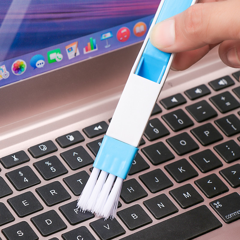 1 PC Naudingas klaviatūros klavišų dangtelių ištraukiklis su iškrovimo plieno valymo įrankiu