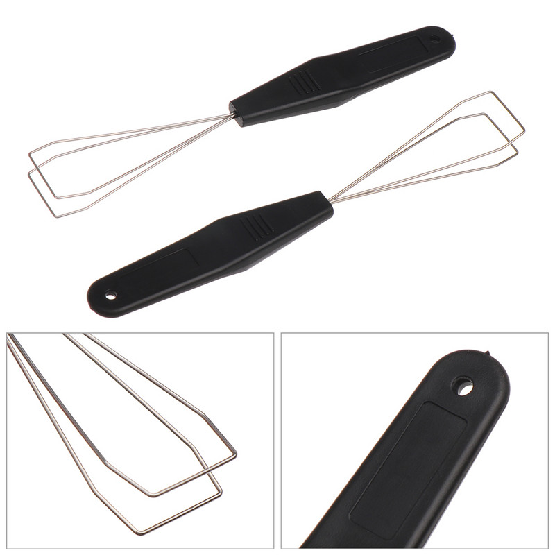 1 PC Naudingas klaviatūros klavišų dangtelių ištraukiklis su iškrovimo plieno valymo įrankiu