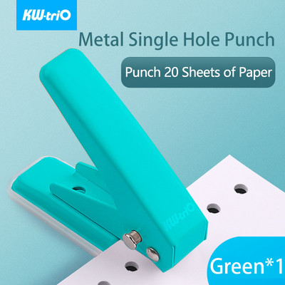 KW-triO Mini bušilica s jednom rupom, plastična bilježnica, bušilica rupa, prijenosni planer, kružna bušilica, spomenar, perforirana rezača, kliješta