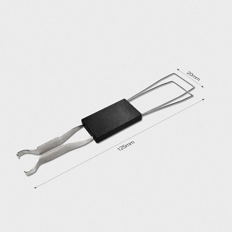 Universalus klaviatūros klavišų dangtelio ištraukiklis, skirtas mechaniniam klaviatūros dangtelio nuėmimo raktui