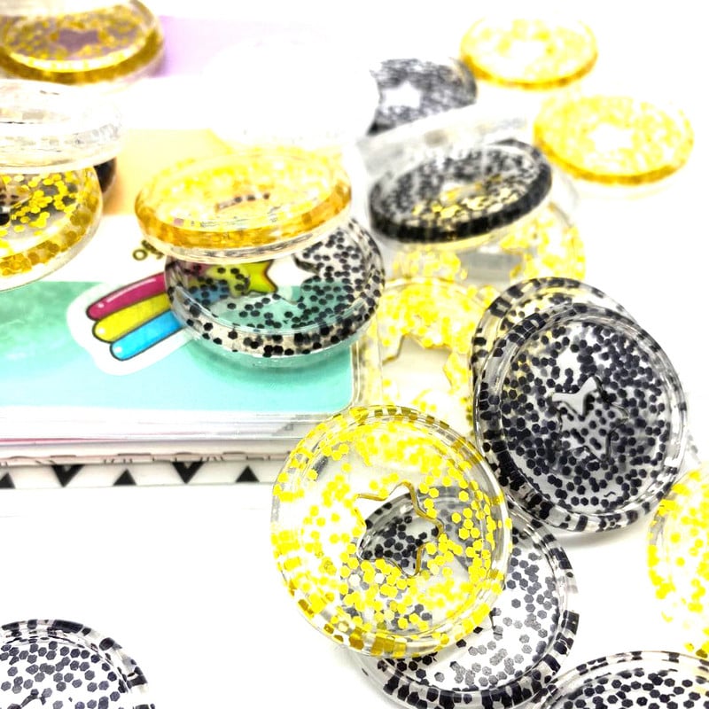 A5 Binder Plastični dodaci Kopča Plamište Diskovi za uvez 12 komada 27 mm Notebook Rupa u obliku gljive Gumb Uvez diska A4 Binder